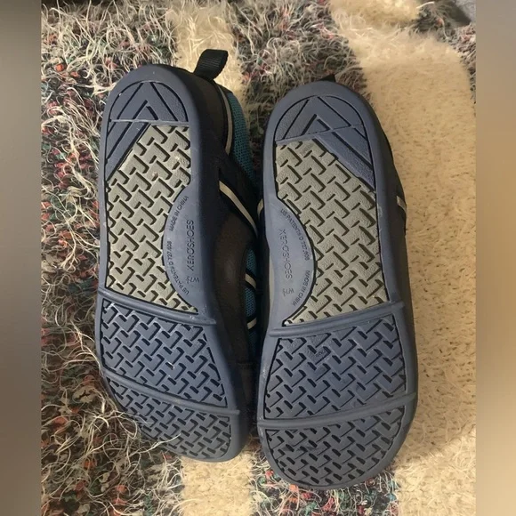 Xero Shoes Women's Prio Black and Blue Sneakers 7.5 - Picture 3 of 6